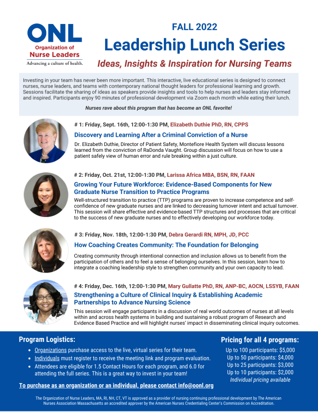 Leadership Lunch Series