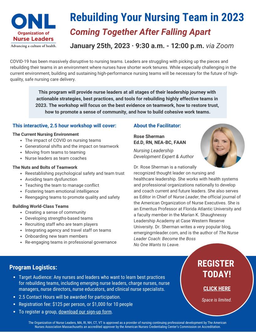Rebuilding Your Nursing Team in 2023