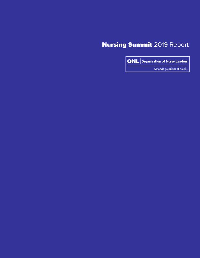 Nursing Summit 2019 Report