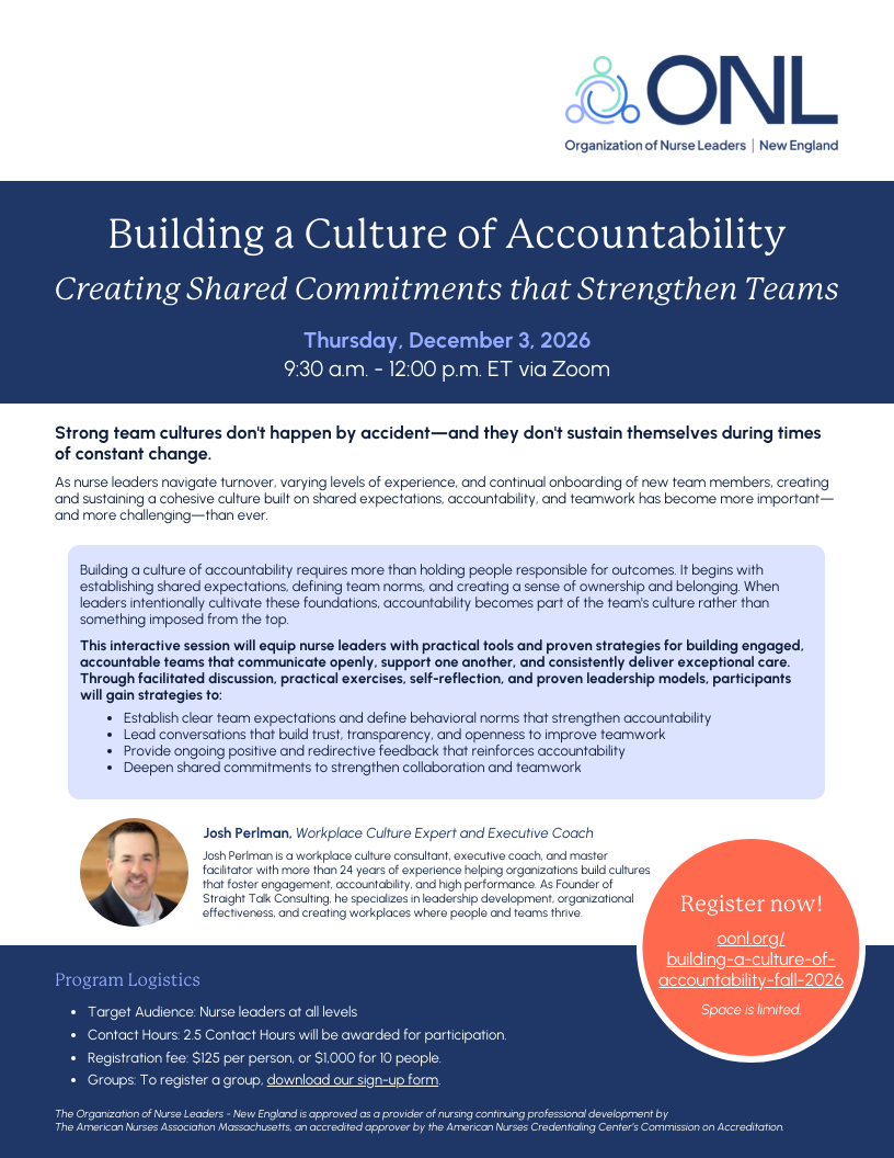 Building a Culture of Accountability