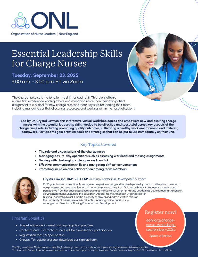 Essential Leadership Skills for Charge Nurses