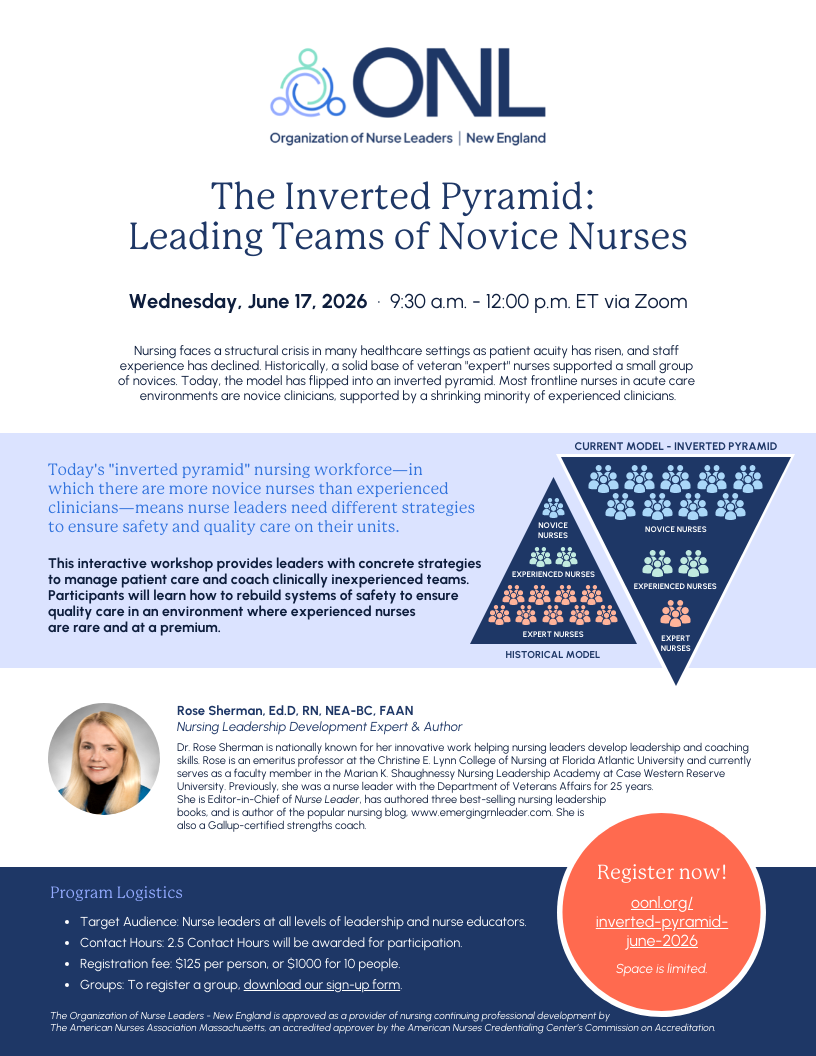 Inverted Pyramid Program Flyer