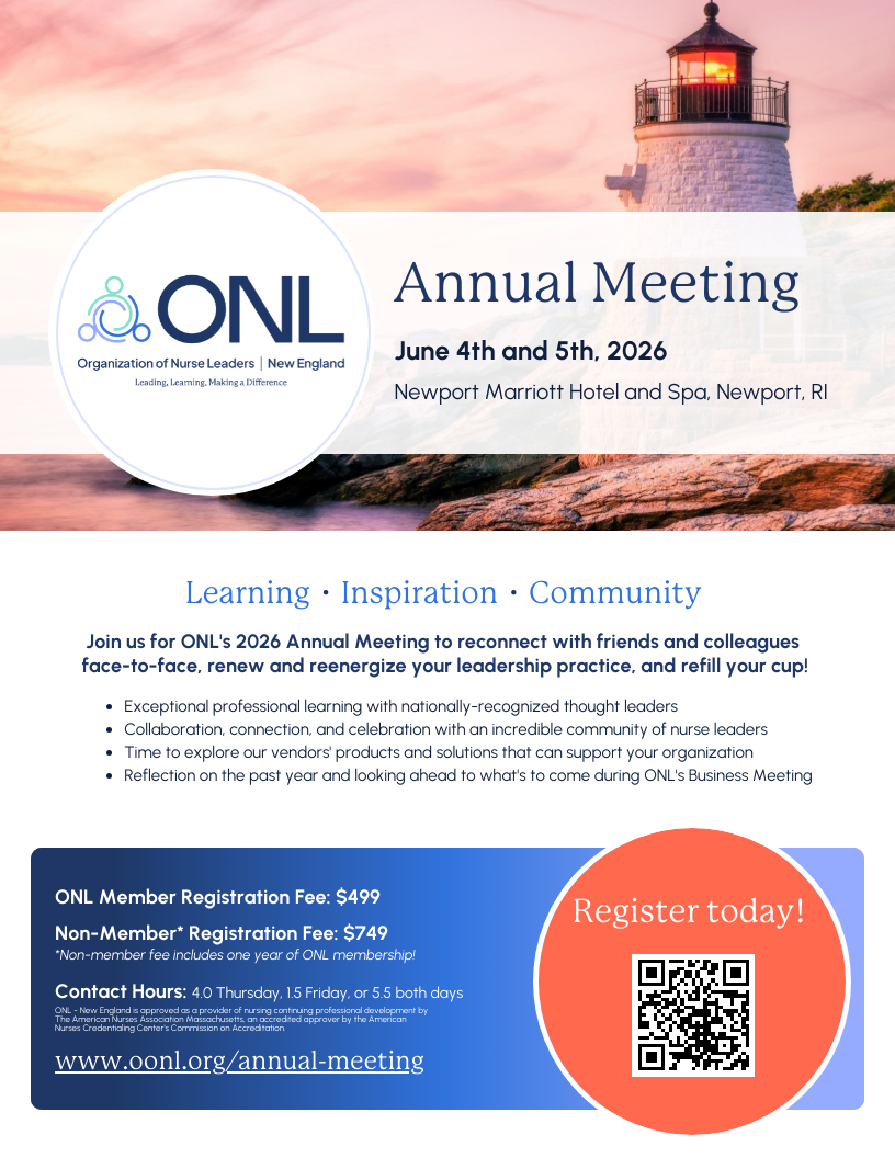 2026 ONL Annual Meeting Brochure