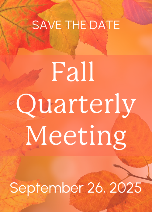 ONL 2025 Fall Quarterly Meeting Flyer
