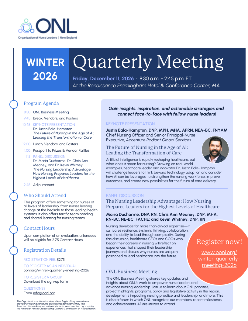 ONL 2026 Winter Quarterly Meeting